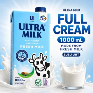 Ultra Milk – Susu UHT Full cream 1Liter